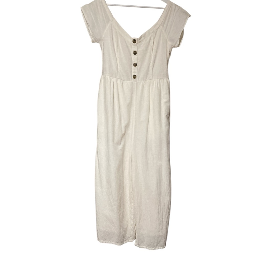 American Eagle  Cotton/Linen Pant Jumpsuit